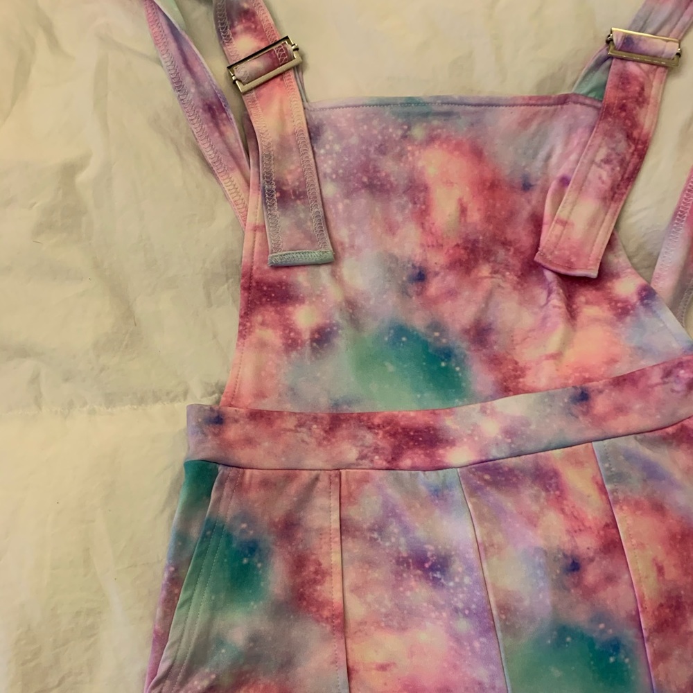 🍬 NWOT 🍬 Pastel Galaxy Overalls 🍬